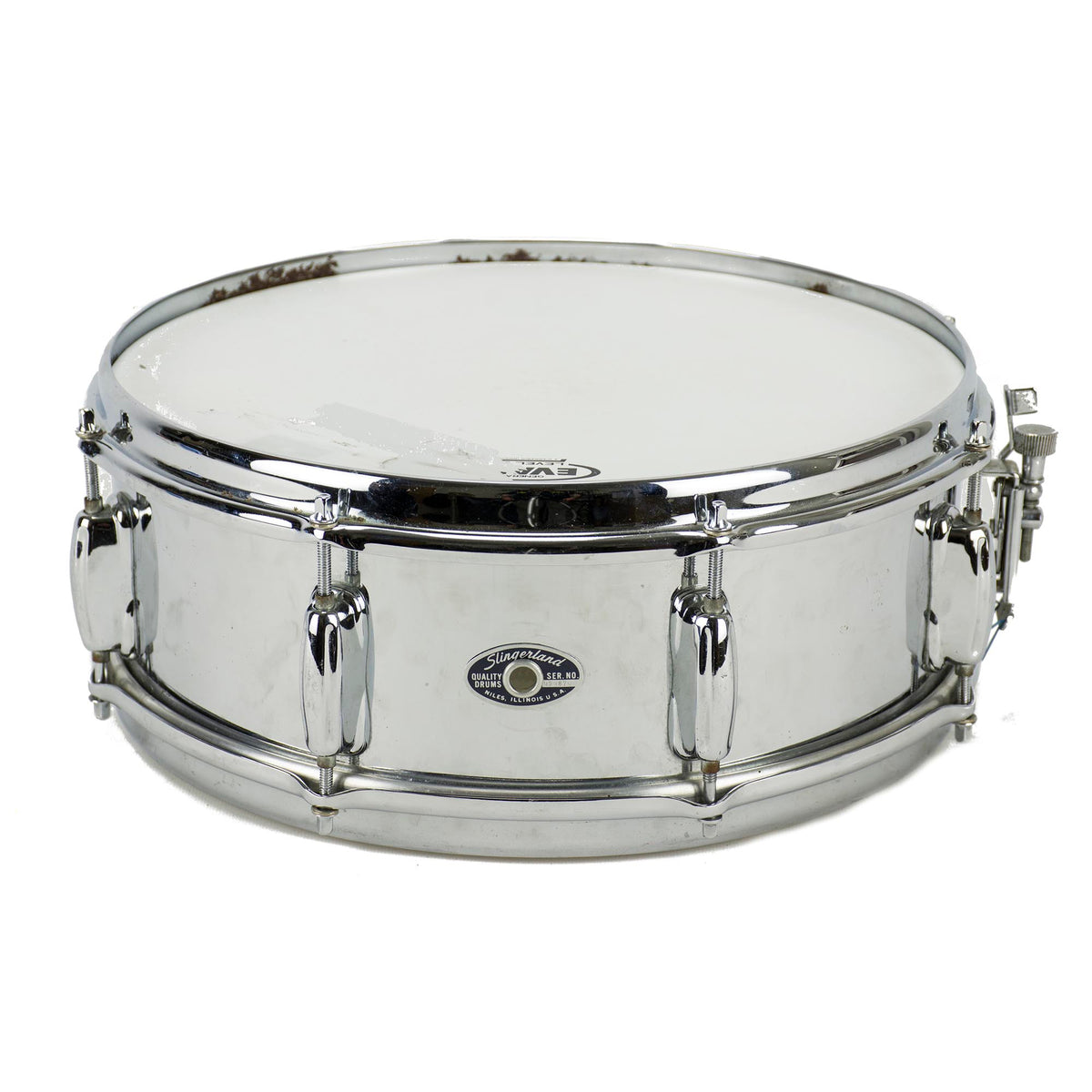 Slingerland 5x14" Chrome Over Steel Snare - Used