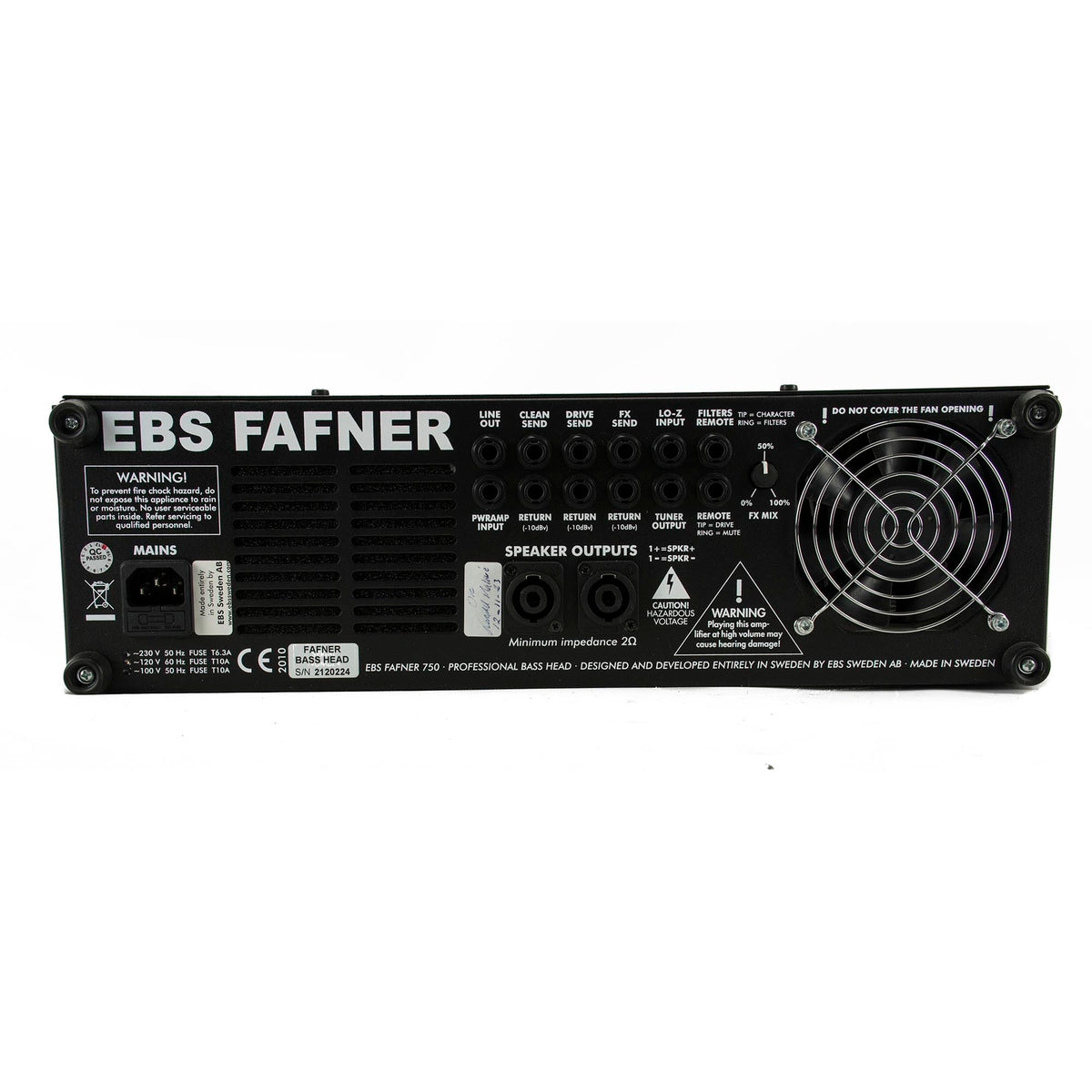 EBS Fafner II 750 Xtreme Bass Head - Used