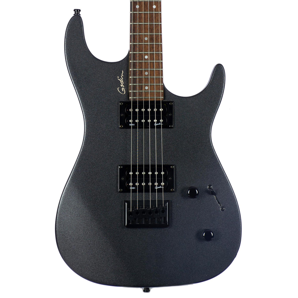 Godin Detour - Matte Silver - Used