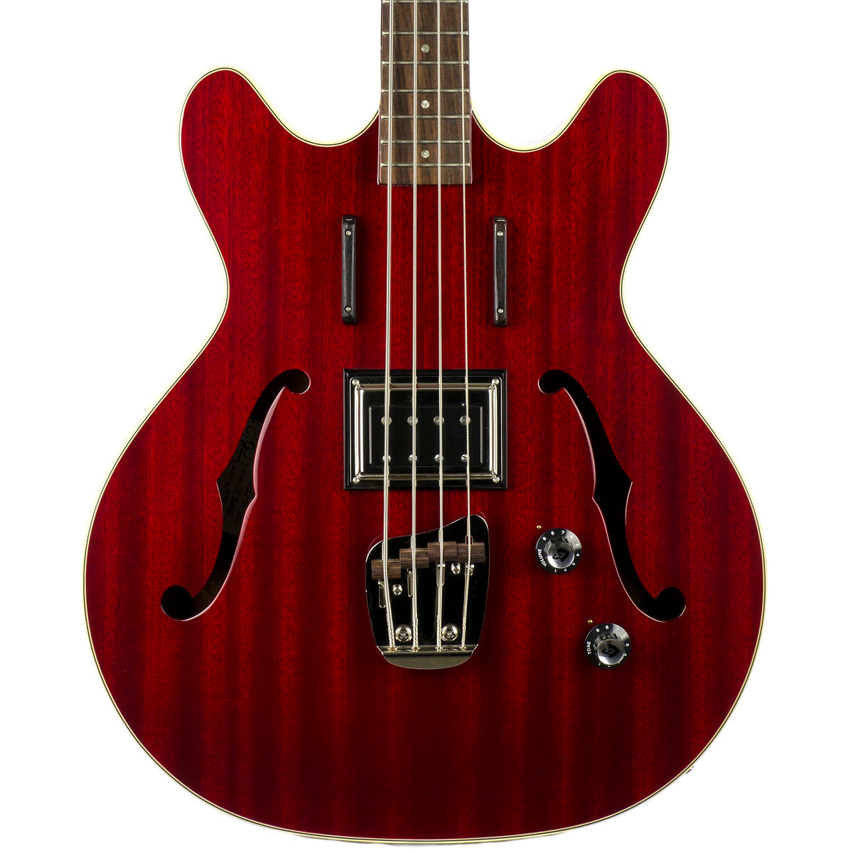 Guild Starfire Semi-Hollow Body Bass - Cherry Red - With Case - Used