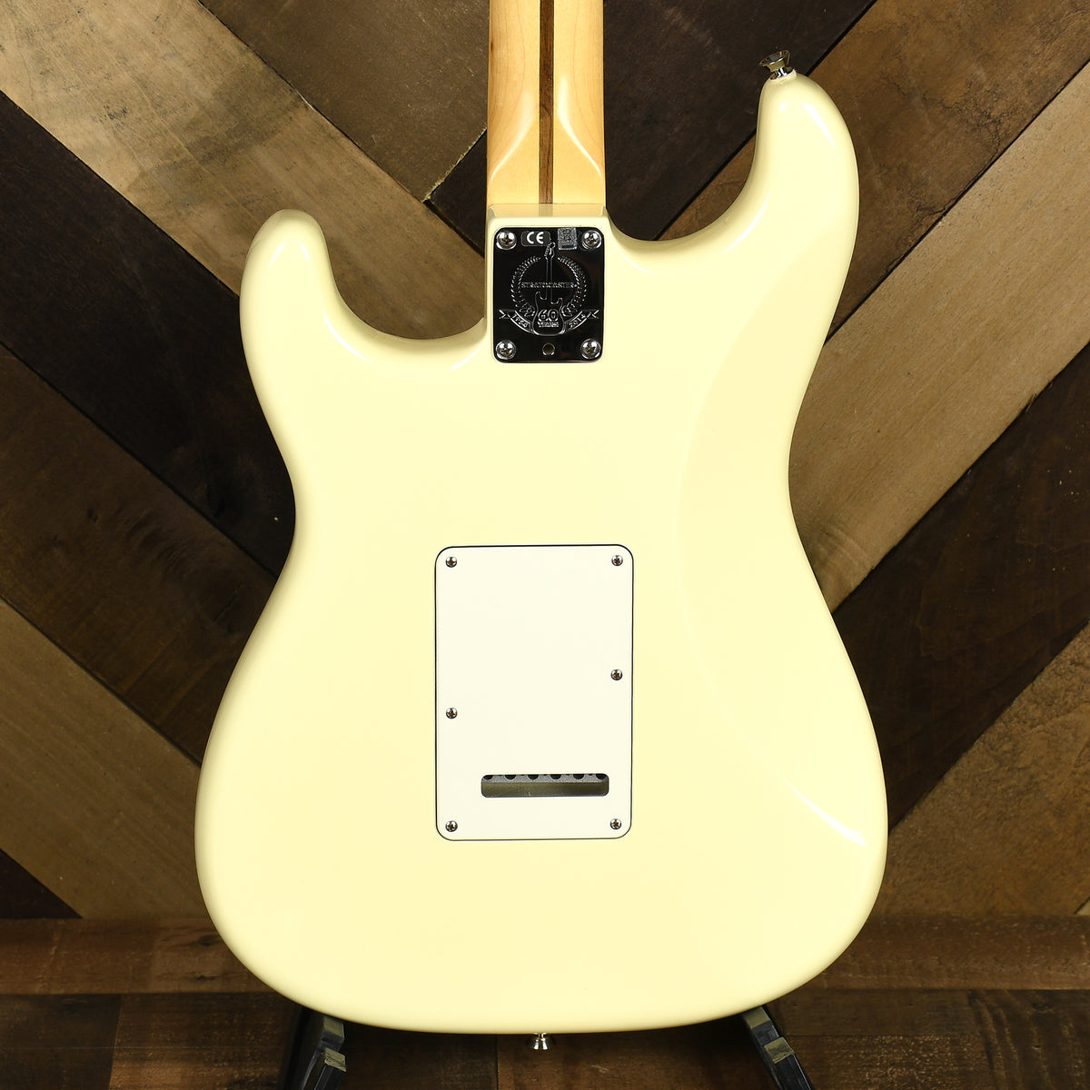 Fender American Standard Strat Olympic White With OHSC - Used
