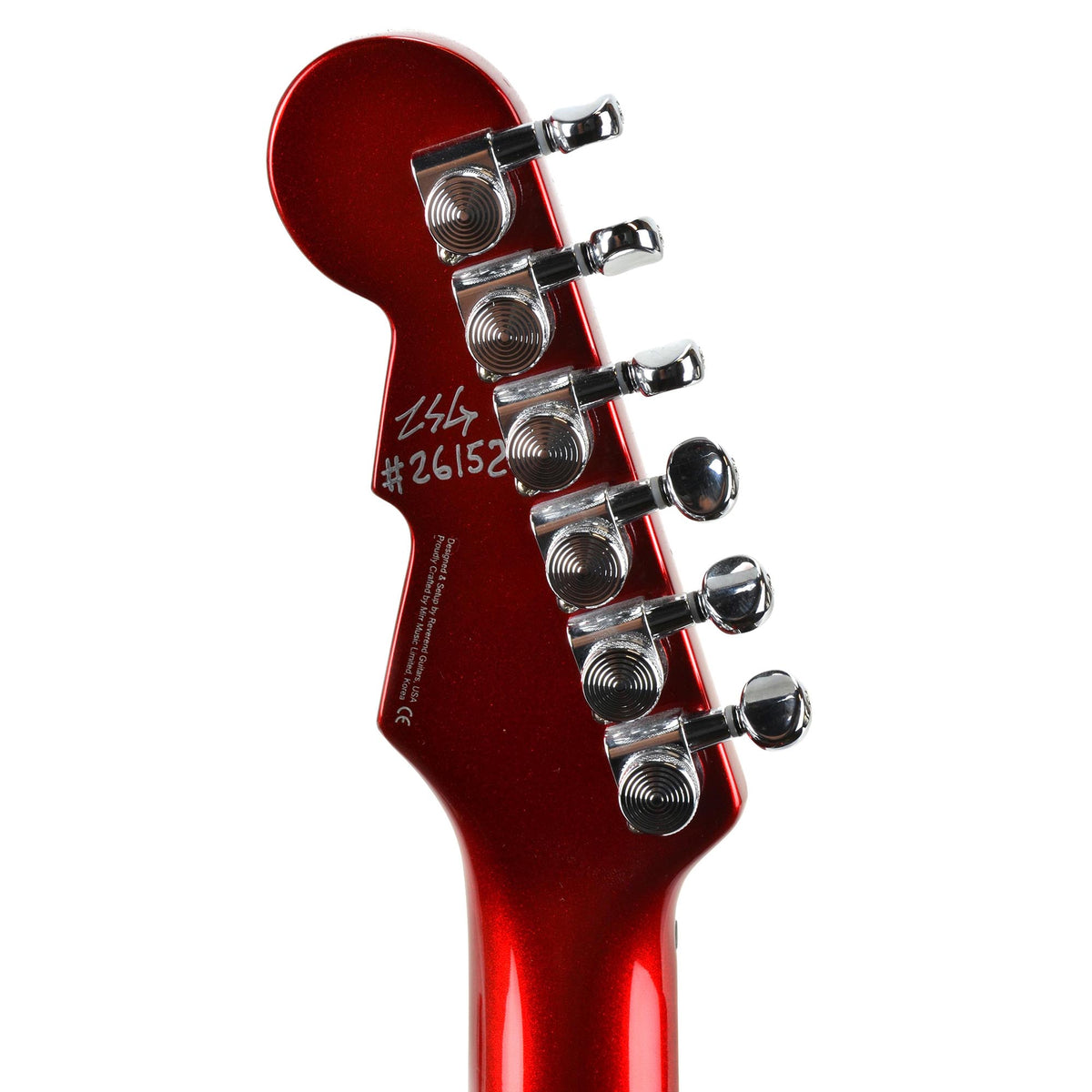 Reverend Warhawk - Metallic Red - Dimarzio Virtual P90 Bridge Pickup - Used