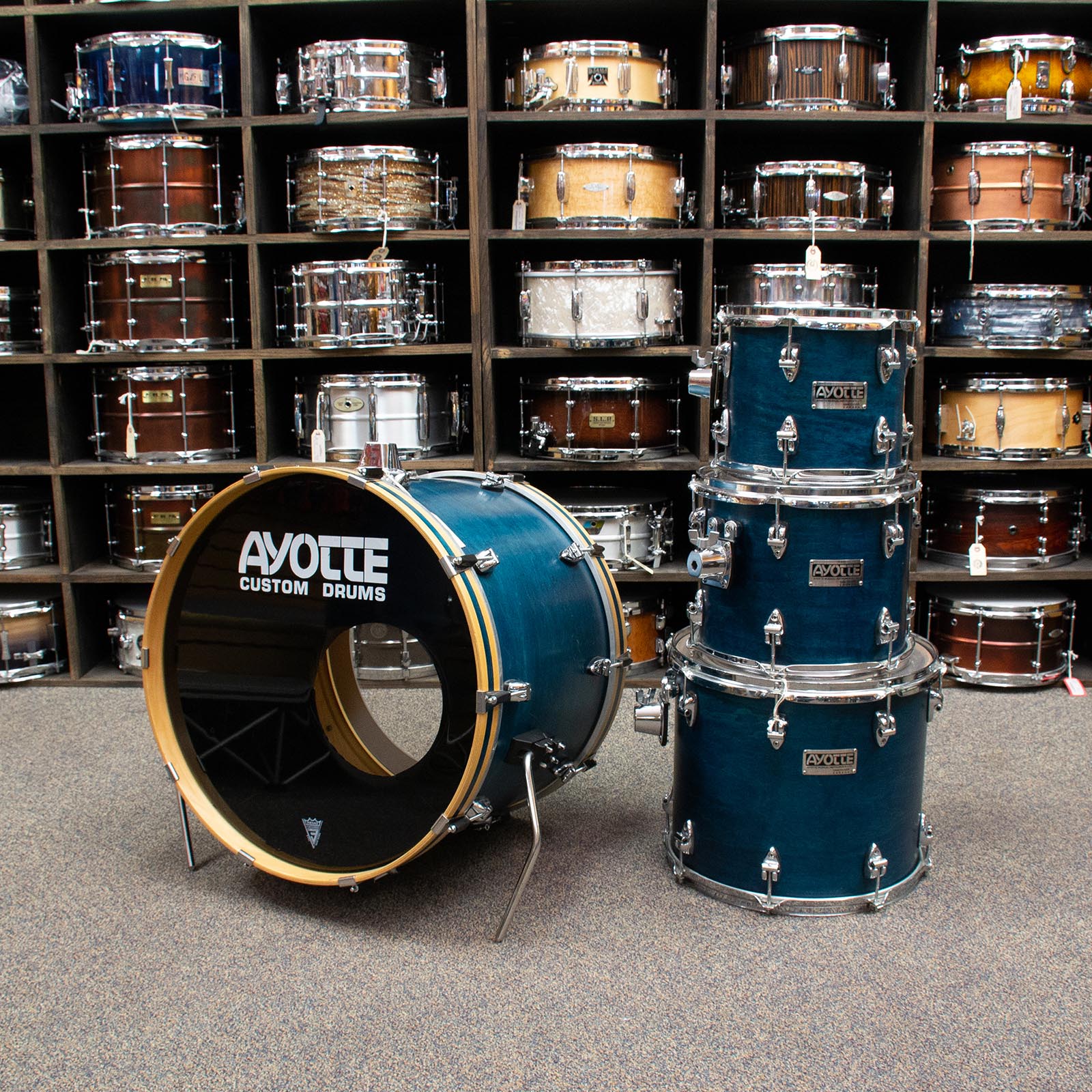 Ayotte 1990's 4-Piece kit, Satin Blue - Used