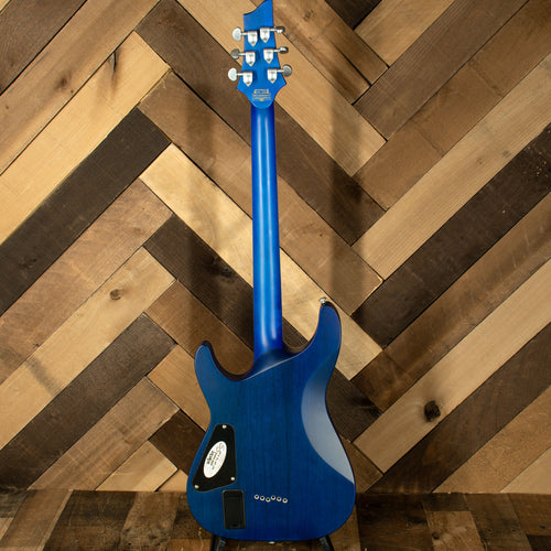 Schecter 2021 C1 Platinum Blue Stain - Used