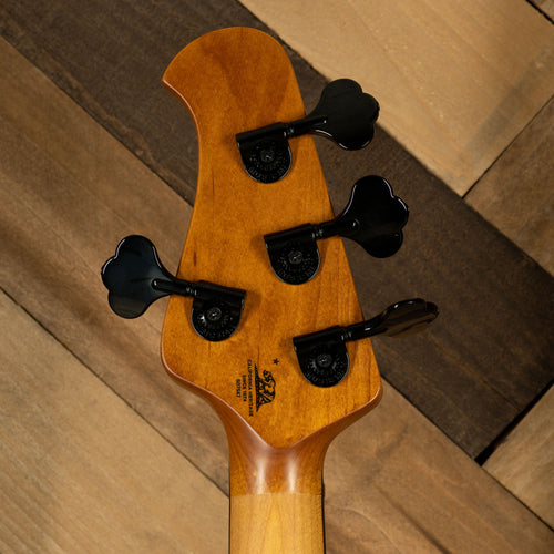 Music Man 2021 DarkRay Bass Guitar Obsidian Black With OHC - Used