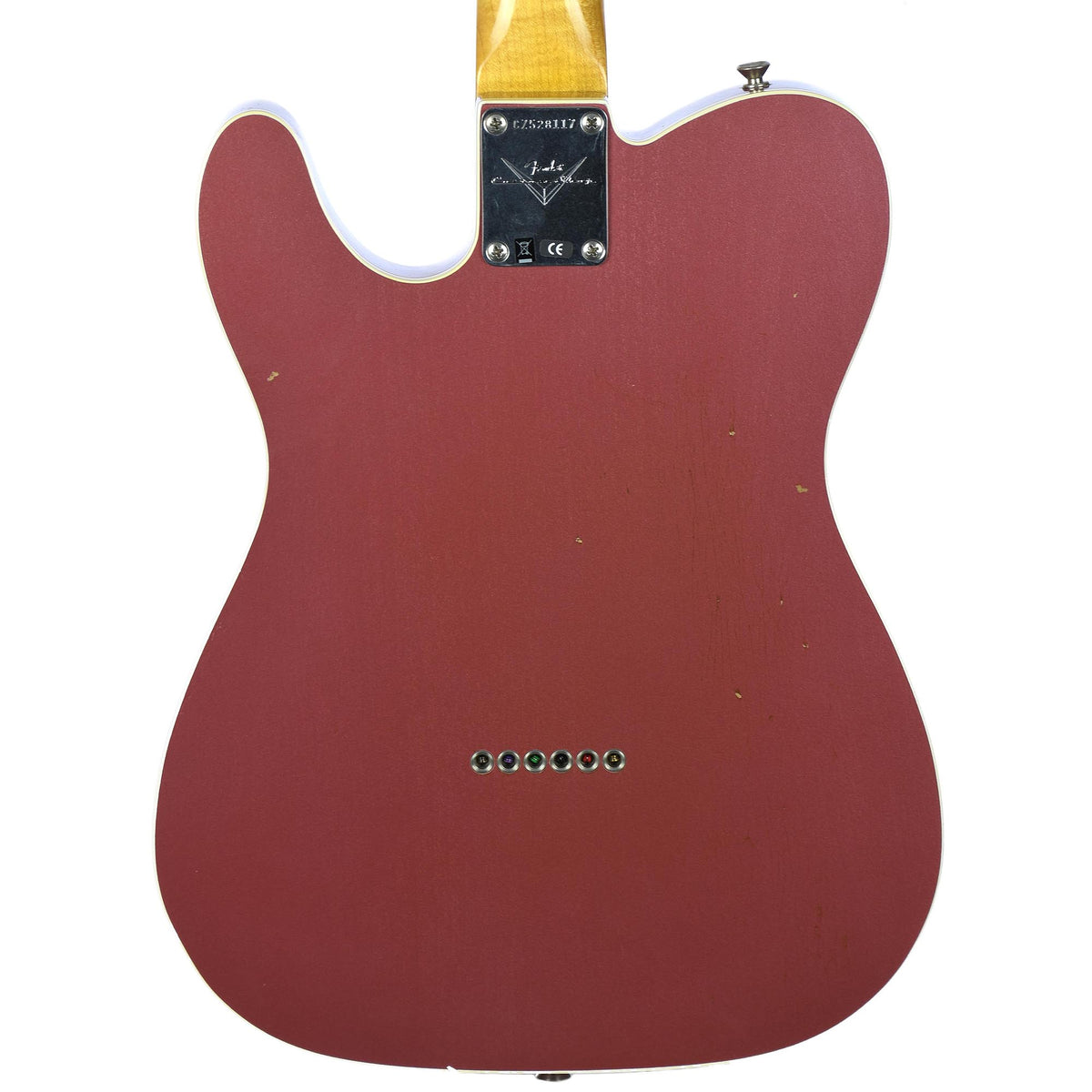 Fender Custom Shop 63' Journeyman Relic Tele - Aged Burgundy Mist - Used