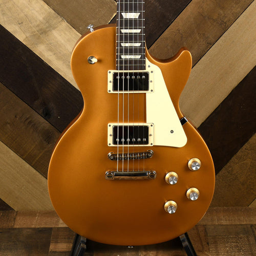 Gibson 60's Tribute Les Paul Studio Satin Goldtop With Gig Bag - Used