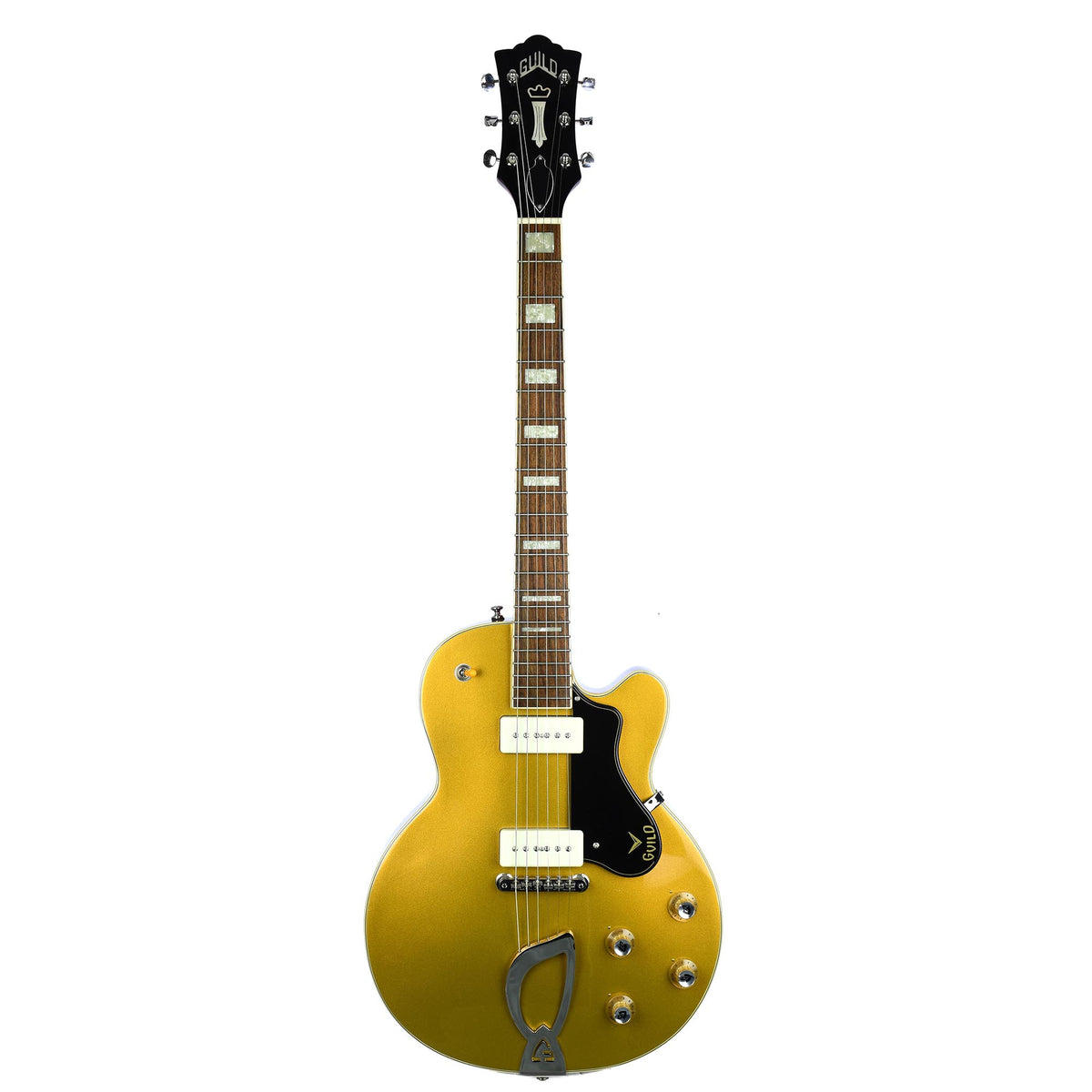 Guild Newark St. M-75G Aristocrat Gold With Case - Used