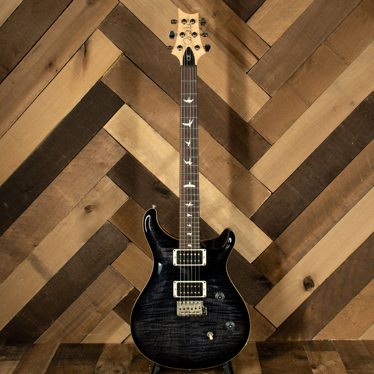 PRS 2021 CE-24 Electric Guitar, Charcoal Burst With OGB - Used