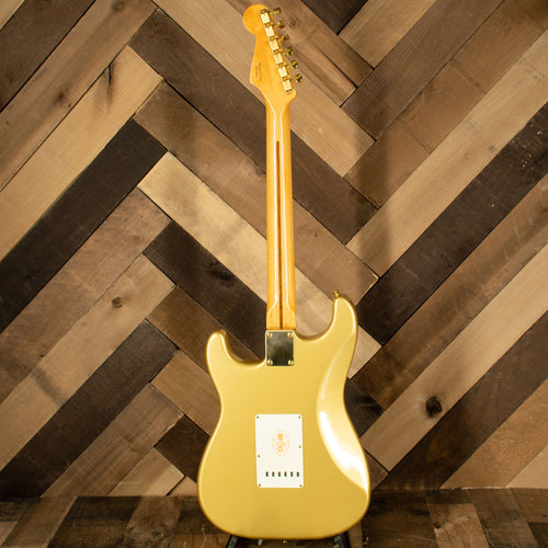 Fender 2004 50th Anniversary Stratocaster Electric Guitar, Aztec Gold - Used
