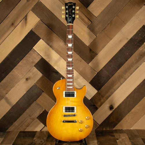 Gibson 2021 Les Paul Tribute Electric Guitar, Honey Burst With OGB - Used