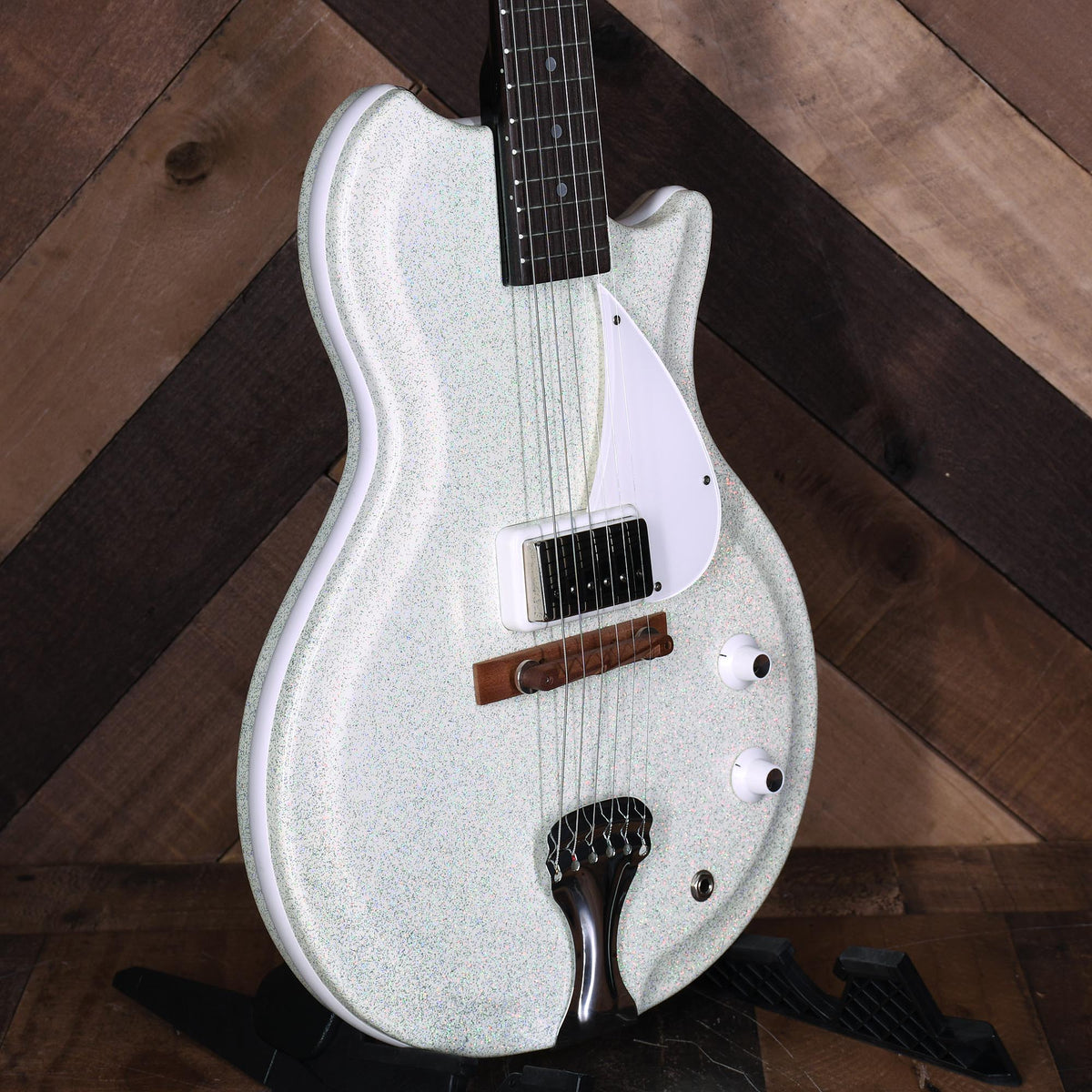 Supro 2018 1572W Belmont Single Pickup Americana Series Sparkle White - Used