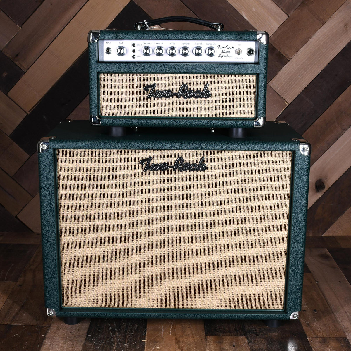 Two Rock Studio Signature Head With 1x12 Cab Green - Used