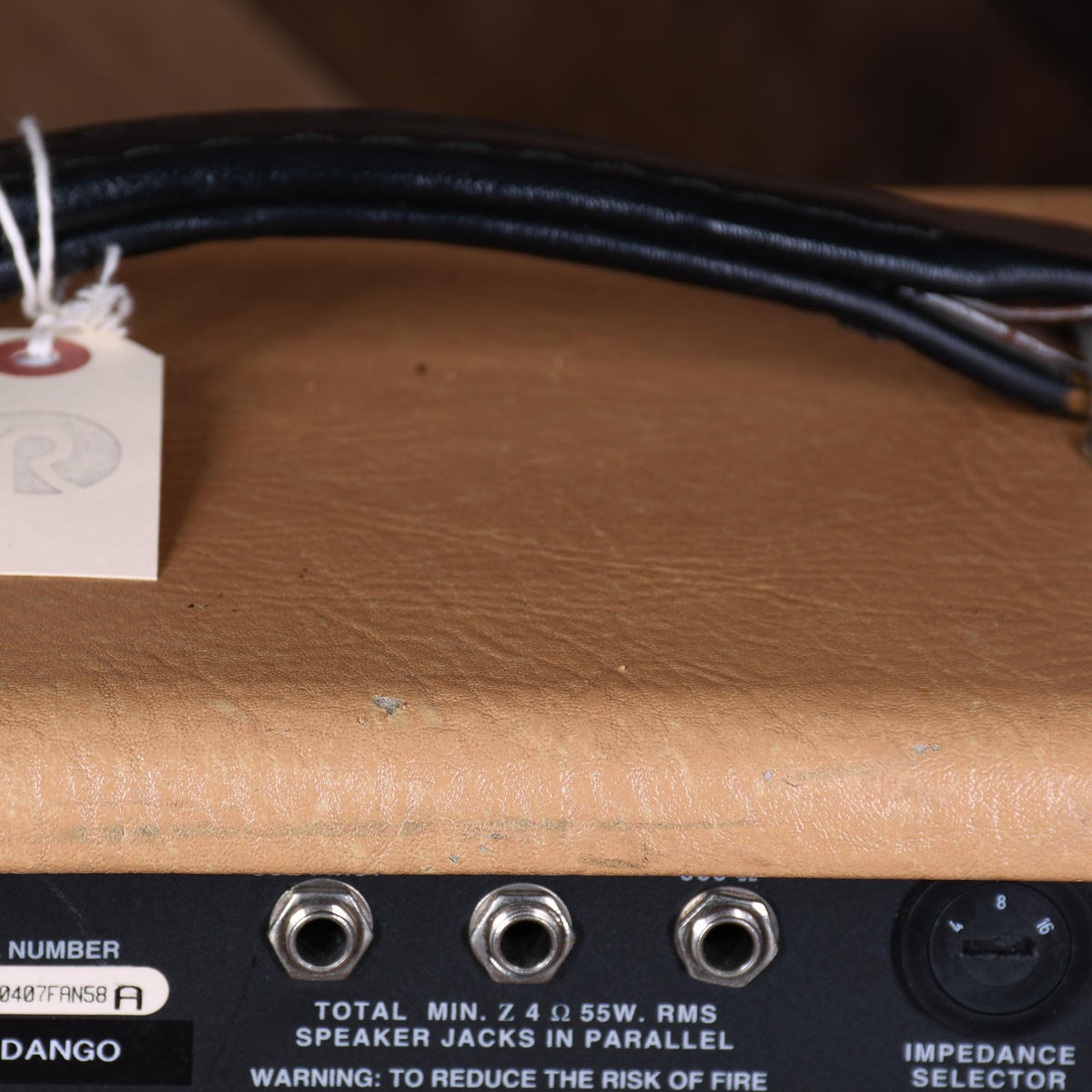Rivera Fandango 55W Head Brown Tolex With Footswitch - Used