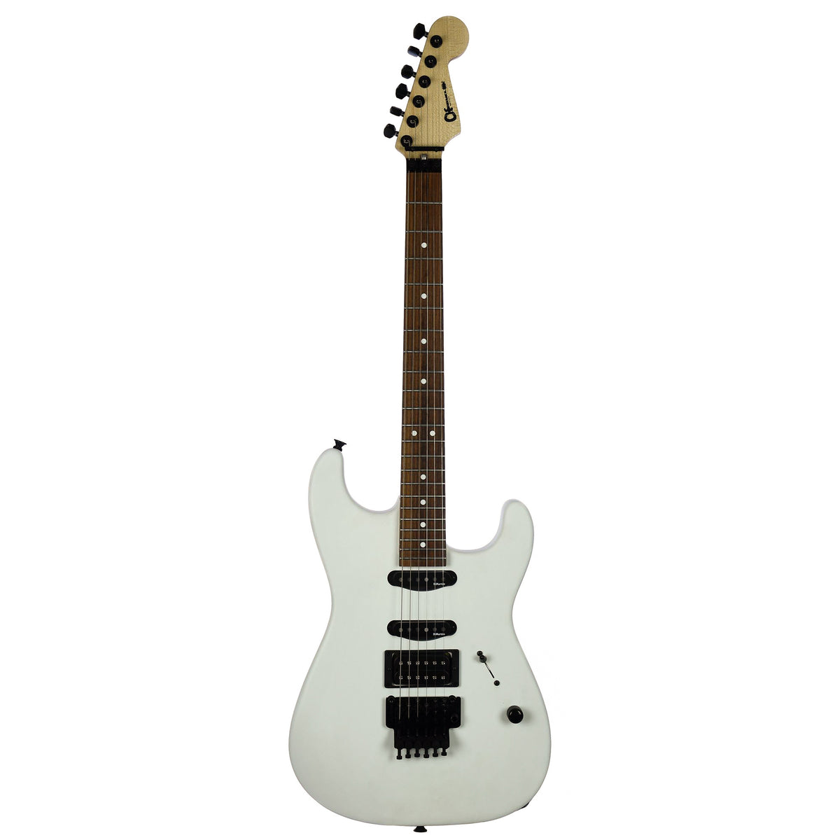 Charvel USA Select San Dimas Style, Rosewood, Snow Blind Satin - Used