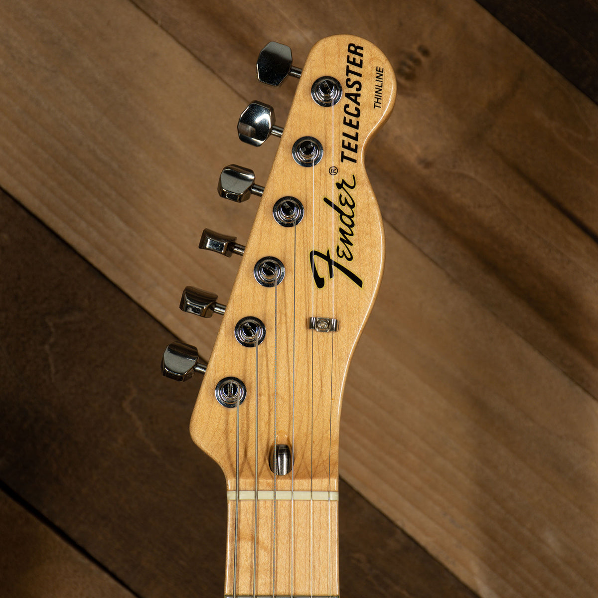 2008 Fender '72 Telecaster Thinline Deluxe Electric Guitar, Natural with HC - Used