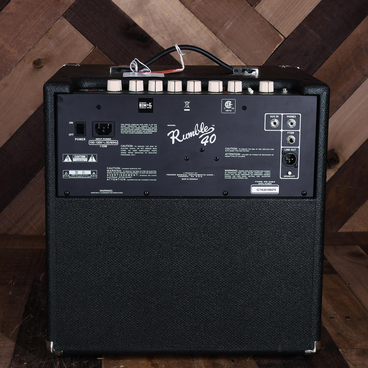 Fender Rumble 40 V3 40W 1x10 - Used