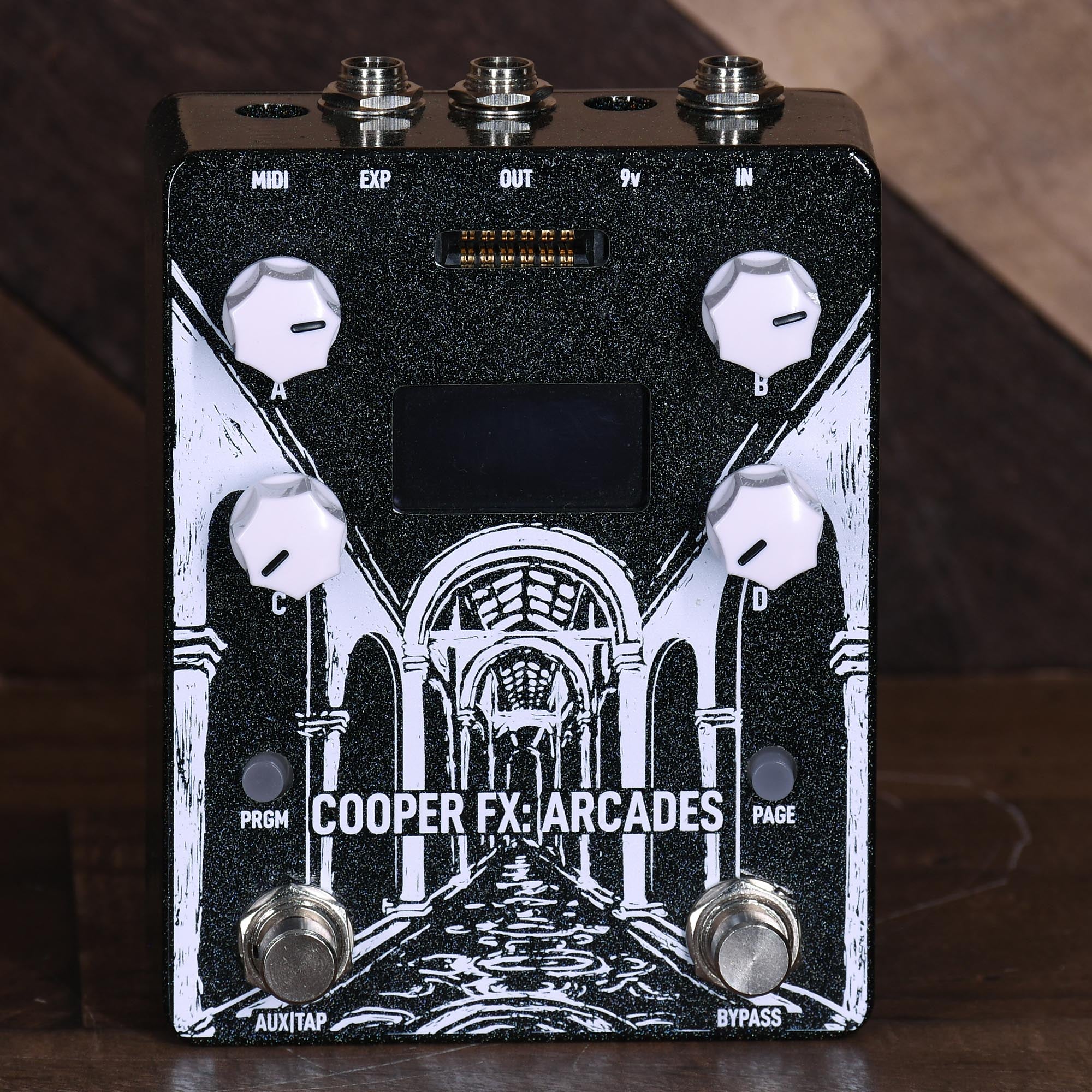 arcades pedal Cooper FX Arcades Multi Effect Console With Complete 9 Card Set