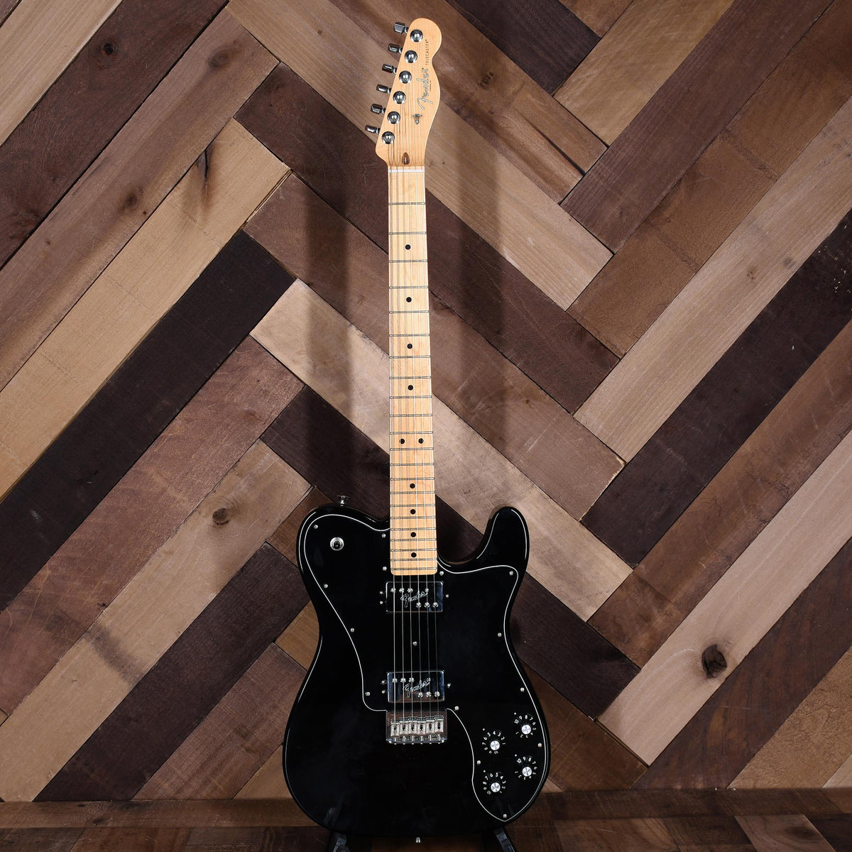 Fender 2017 American Professional Telecaster Deluxe Black With OHC - Used