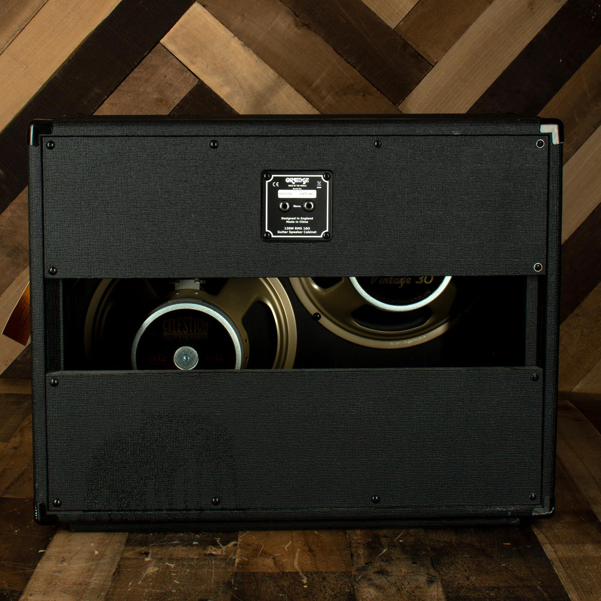 Orange 2020 PPC212OB 2x12 Open Back Cabinet Black - Used