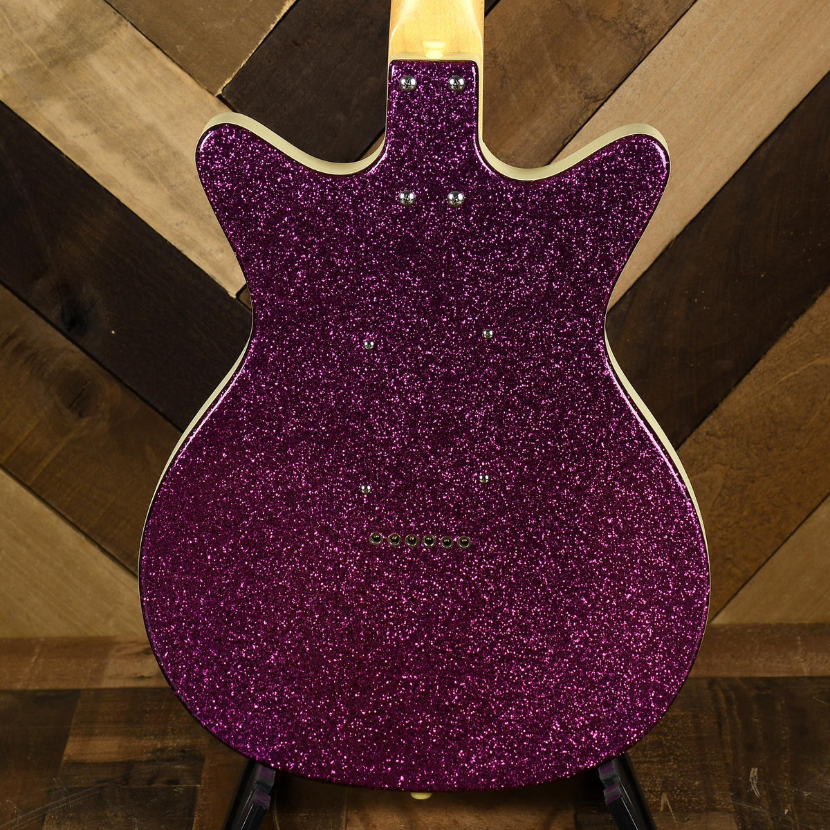 Danelectro DC-12 12 String Electric Purple Sparkle With Tweed GB - Used