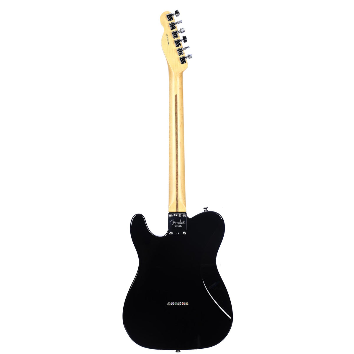Fender 2017 American Professional Deluxe Telecaster Black MN With OHSC - Used