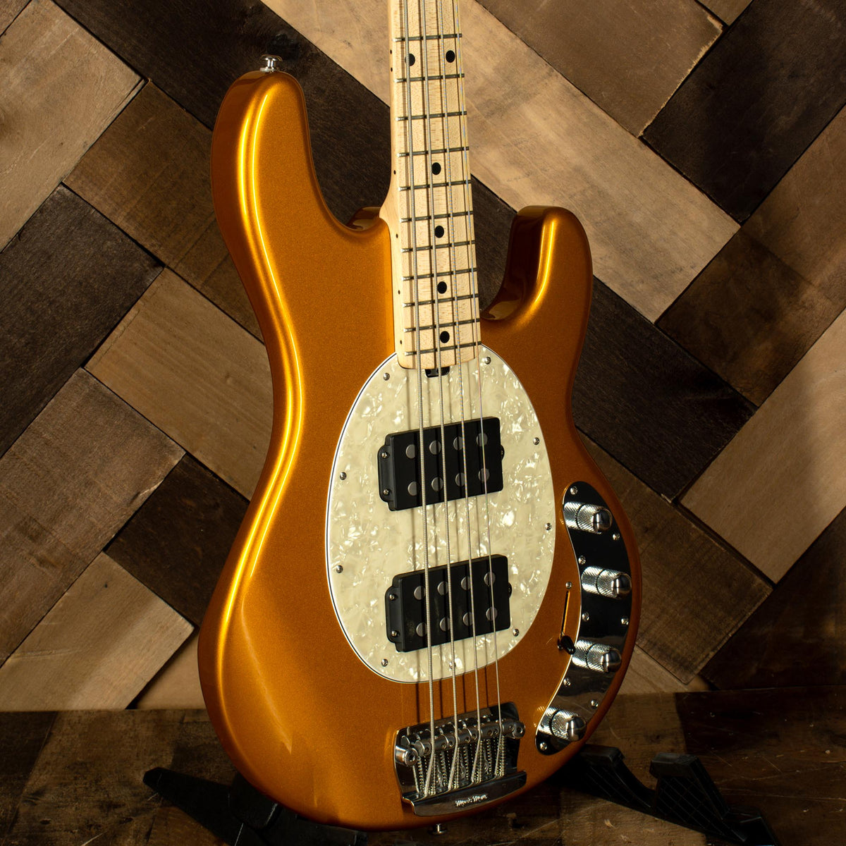 Music Man 2009 Stingray Slo Special HH True Gold With OHC - Used