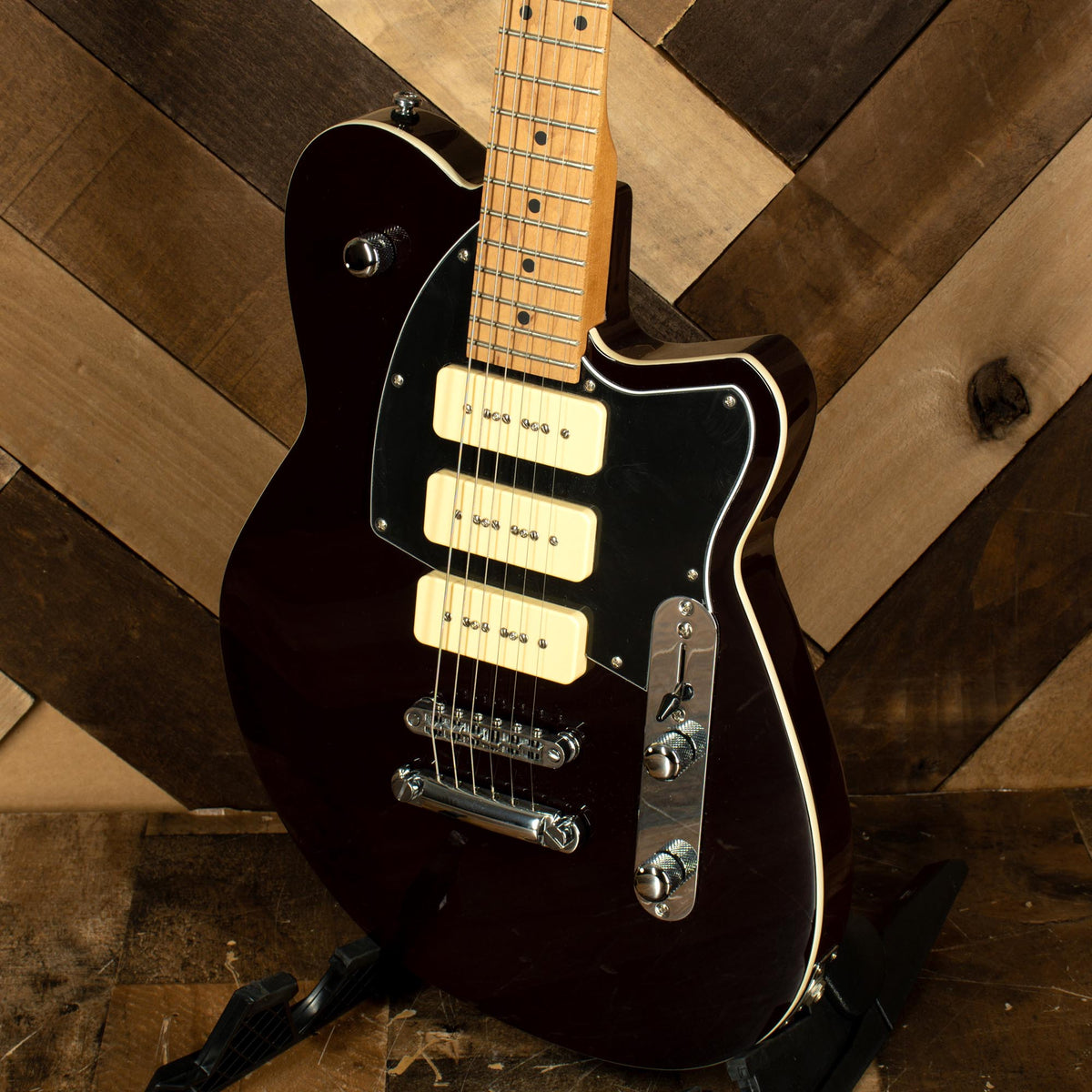 Reverend 2020 Charger 390 Oxblood Black Pickguard, Russo Music Exclusive - Used