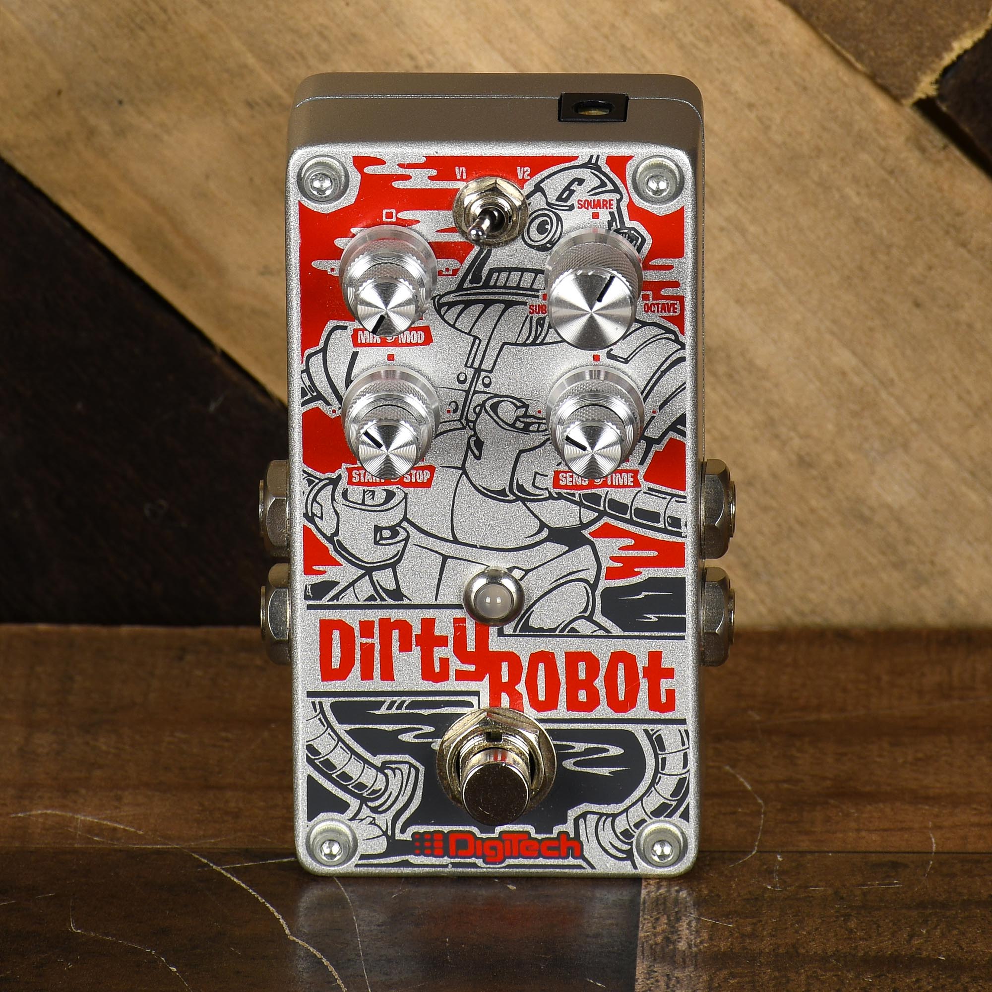 pedal robot DigiTech Dirty Robot Stero Mini-Synth With Velcro