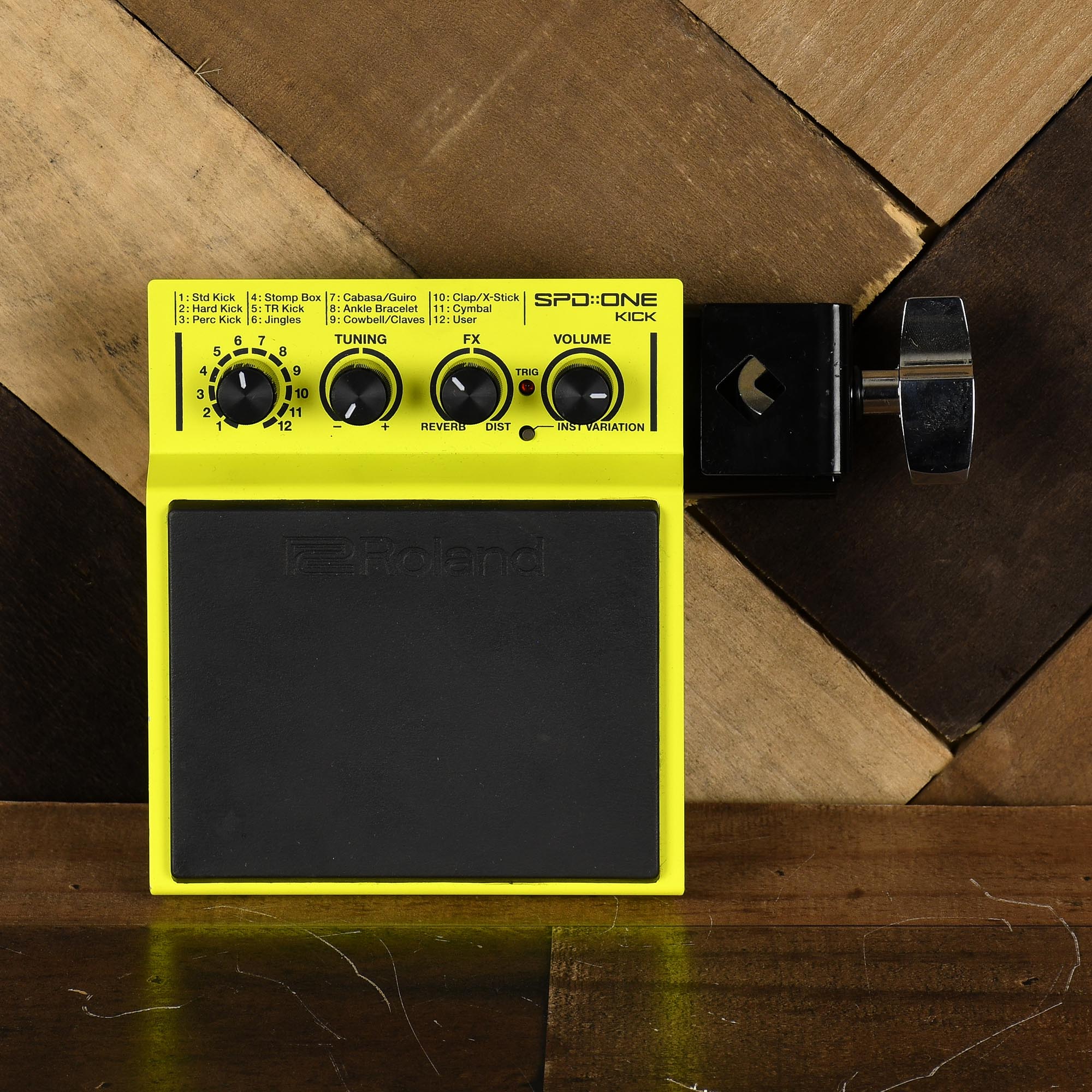 Roland SPD One Kick Percussion Pad With Mount - Used