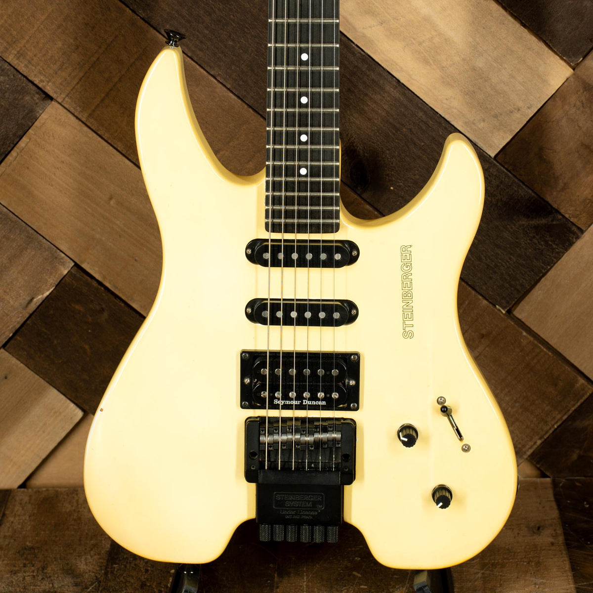 Steinberger 1990s Newburgh, White With OGB - Used