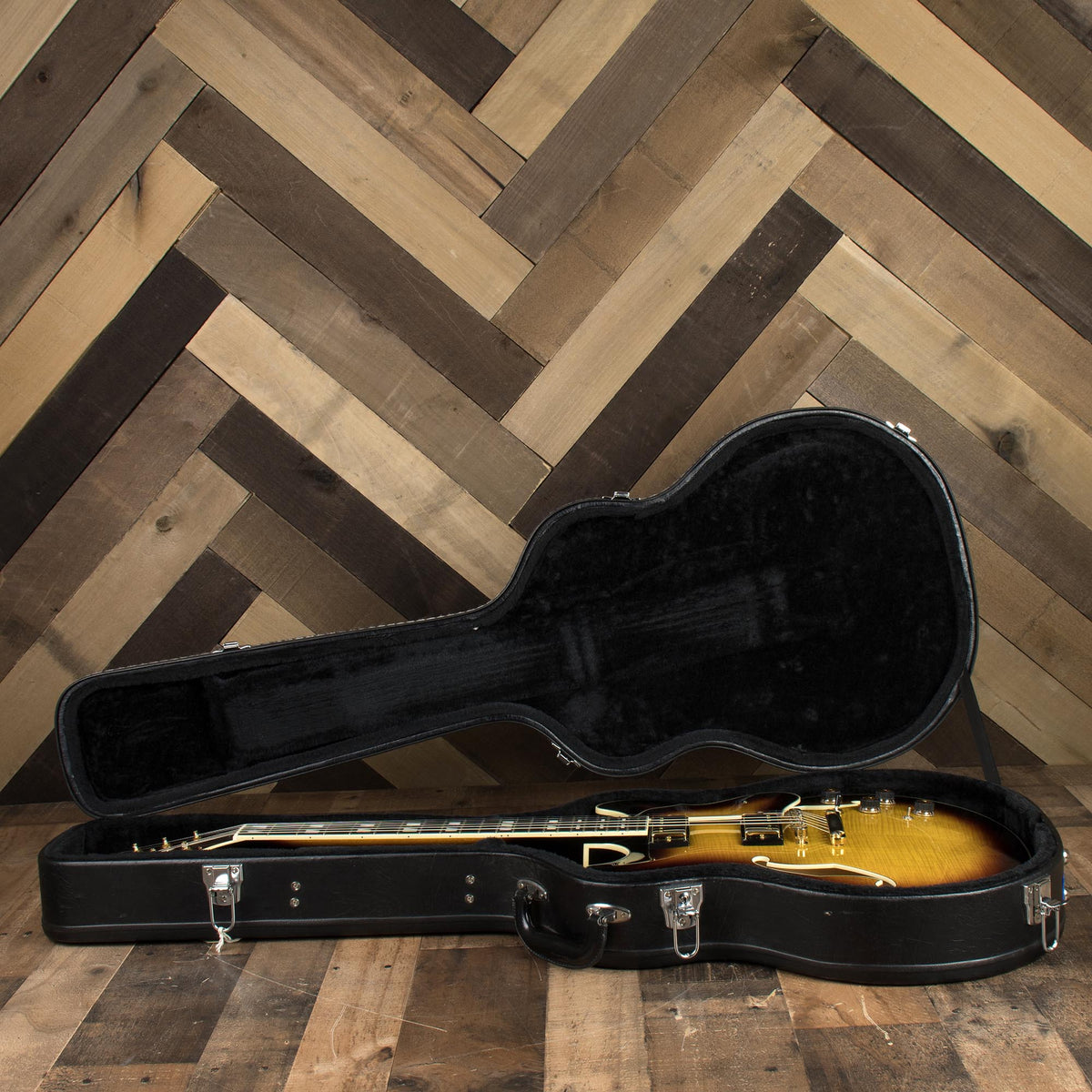 Ibanez AS153 Vintage Sunburst With OHSC - Used