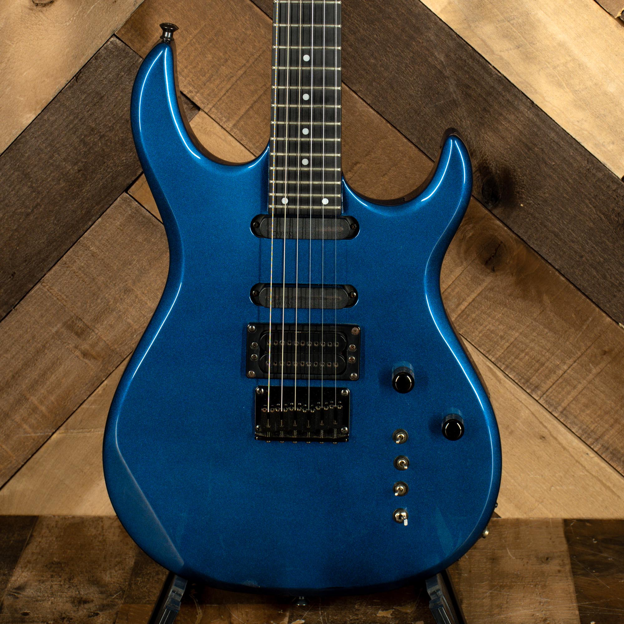 CARVIN DC135 custom colorエレキギター Used Carvin dc135 Blue Solid Body Electric Guitar Blue