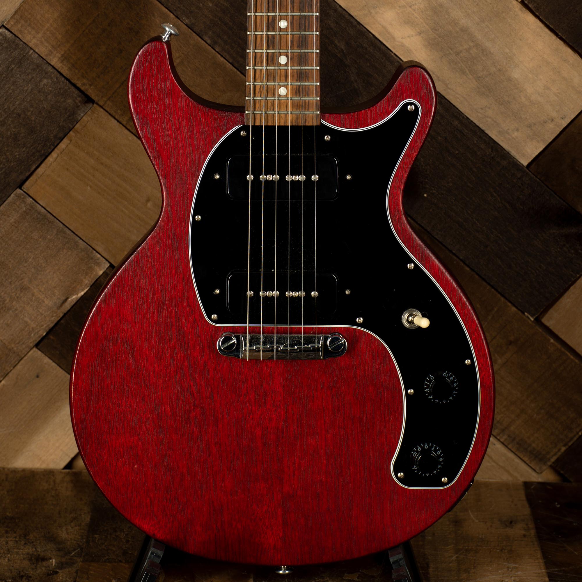2019 Gibson Les Paul Tribute DC Electric Guitar, Cherry Satin with OGB