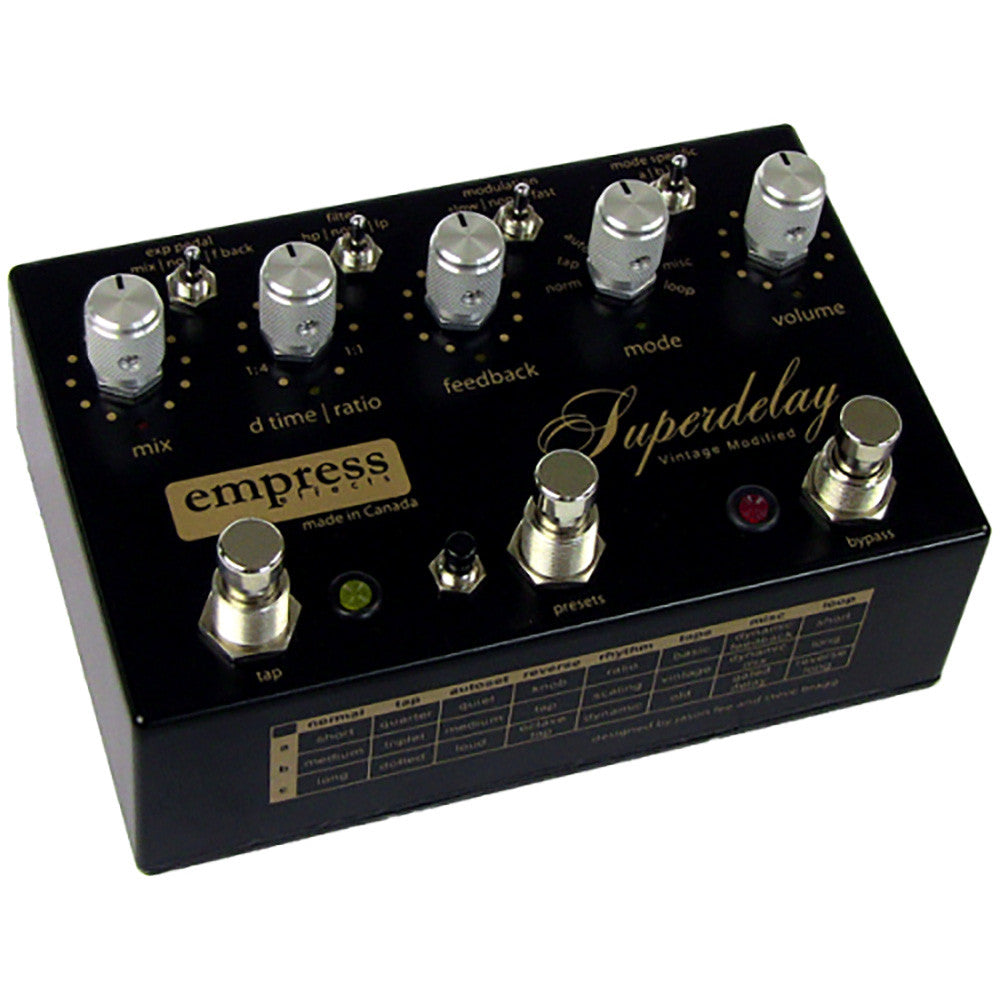 ギター Empress Superdelay Vintage Modify Empress Vintage Modified Superdelay