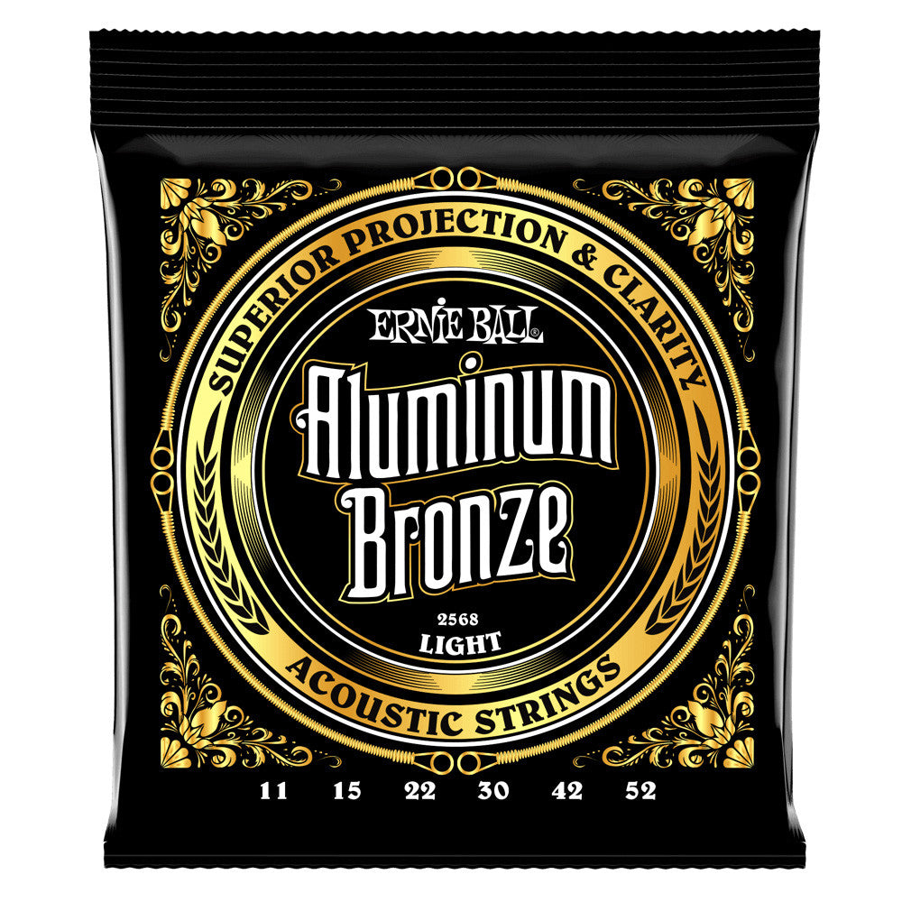 Ernie Ball 11-52 Aluminum Bronze Light Acoustic Guitar Strings