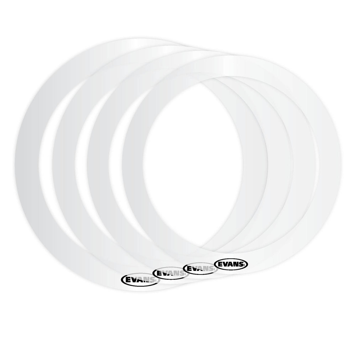 Evans 12", 13", 14", 16", Standard Ring Pack