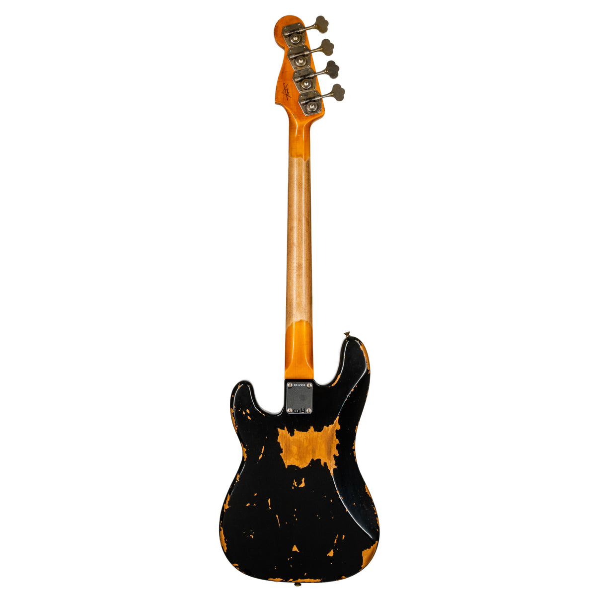 Fender Custom Shop '59 Precision Bass Heavy Relic, Maple Fingerboard, Black