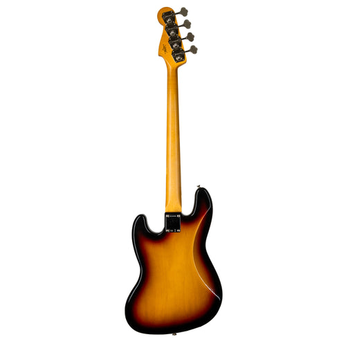 Fender Custom Shop '64 Jazz Bass Guitar, Rosewood, Closet Classic 3-Tone Sunburst