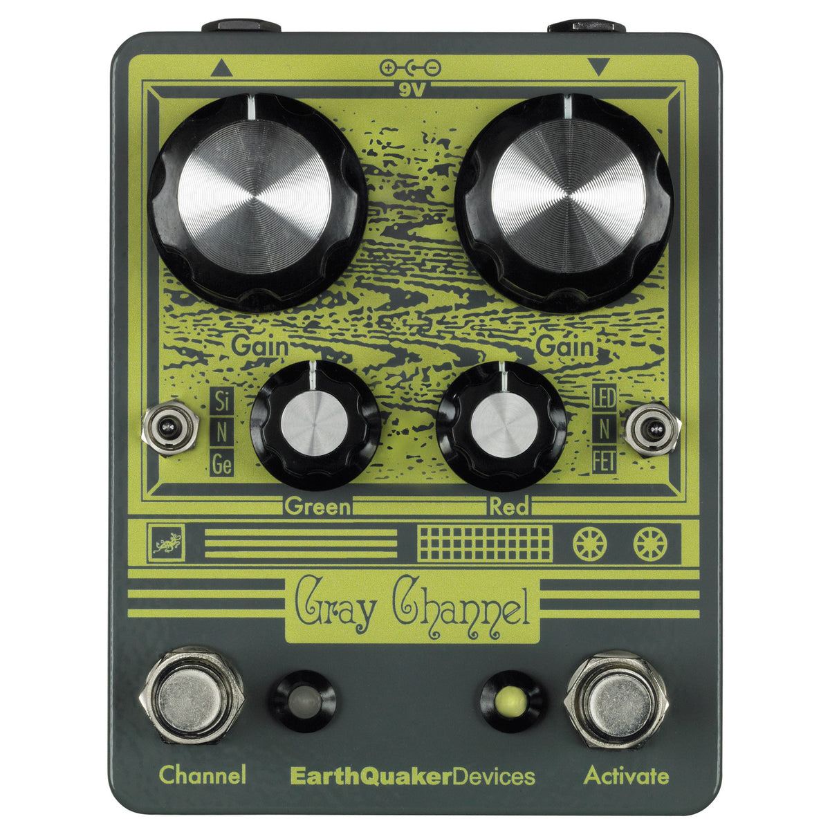 Earthquaker Gray Channel Overdrive Pedal