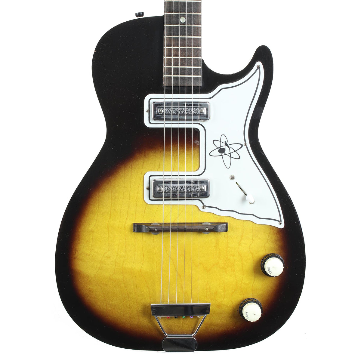 Harmony 60's Stratotone - 2 Tone Burst - Used