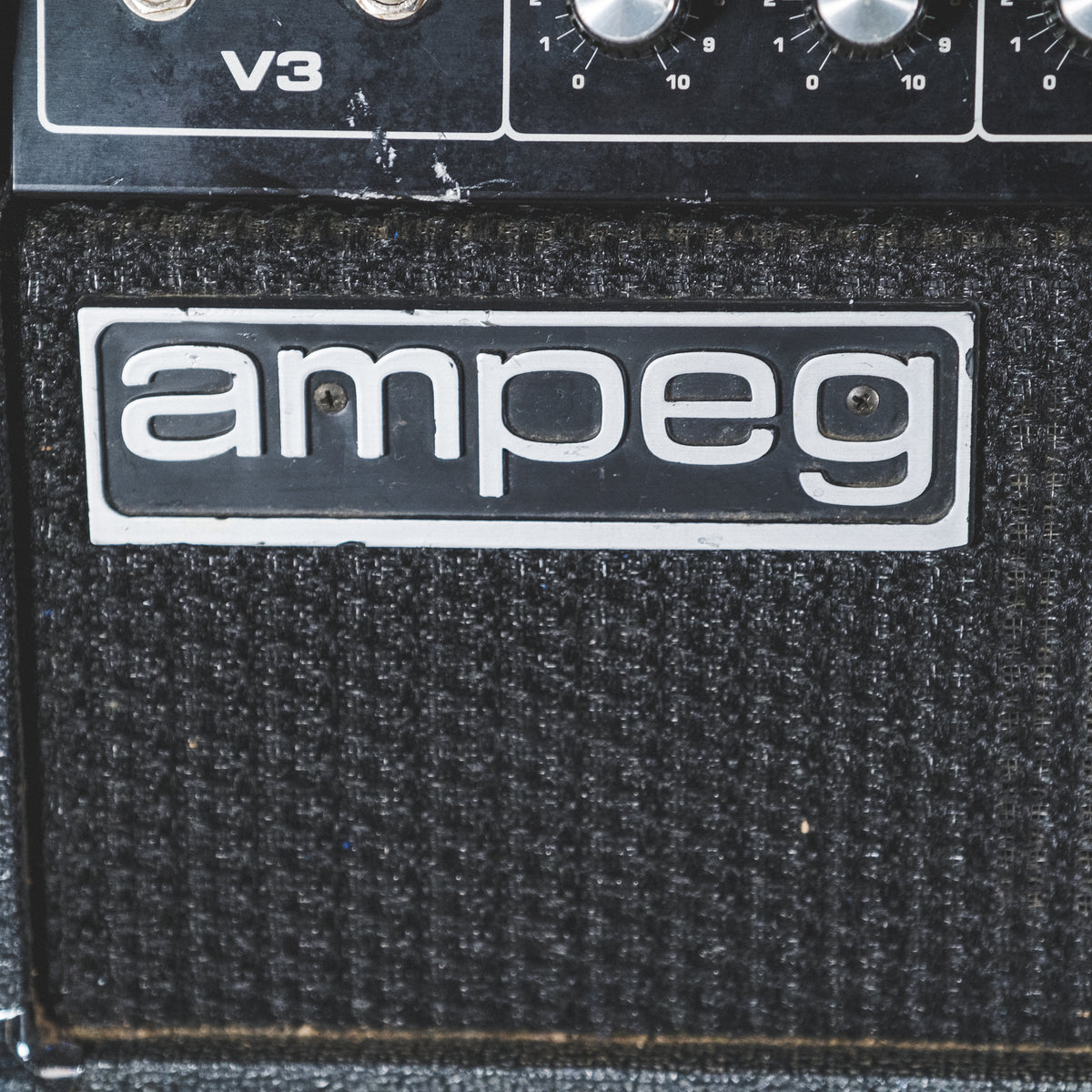 Ampeg 1985 V3 Head And Cabinet - Used