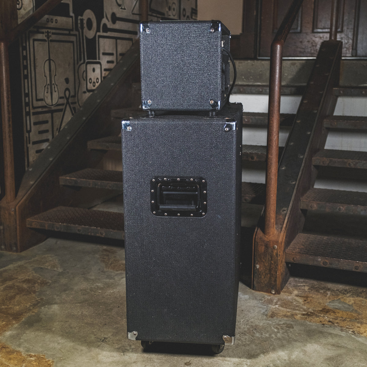 Ampeg 1985 V3 Head And Cabinet - Used