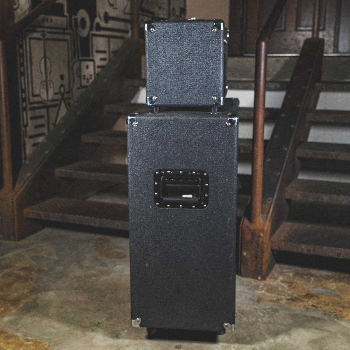 Ampeg 1985 V3 Head And Cabinet - Used