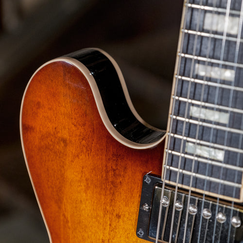 Gibson 2016 Memphis ES-335 Block, Faded Lightburst With OHSC - Used