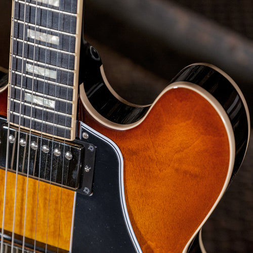 Gibson 2016 Memphis ES-335 Block, Faded Lightburst With OHSC - Used