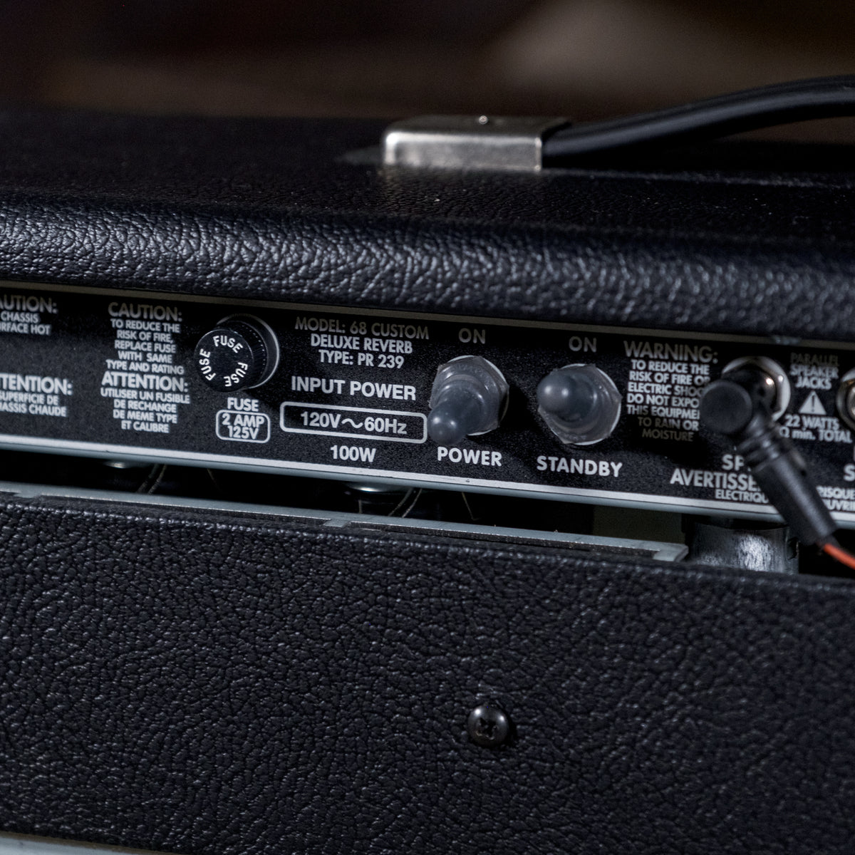 Fender '68 Deluxe Reverb With Cover - Used