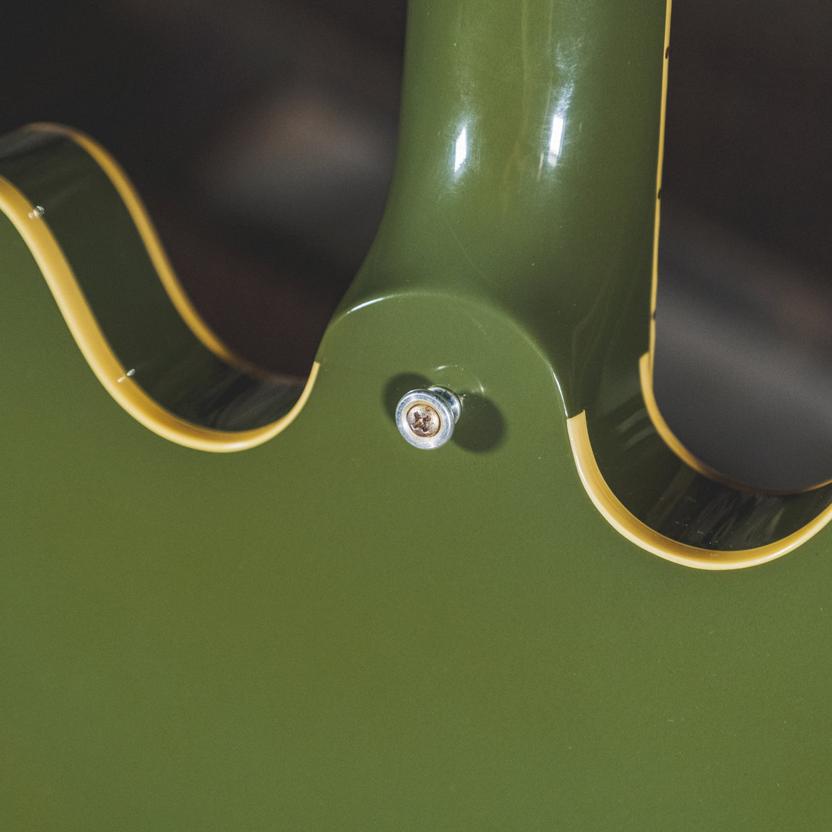 Gibson 2016 1964 ES-345 Olive Drab With Bigsby And OHSC - Used