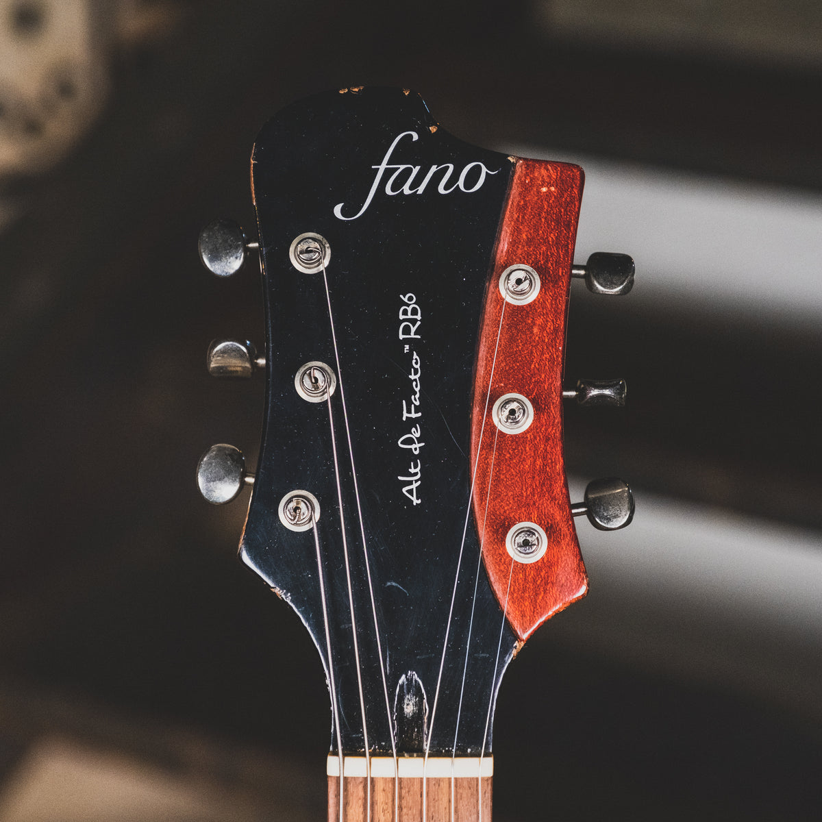 Fano Alt De Facto RB6 Thinline Red With OHSC - Used