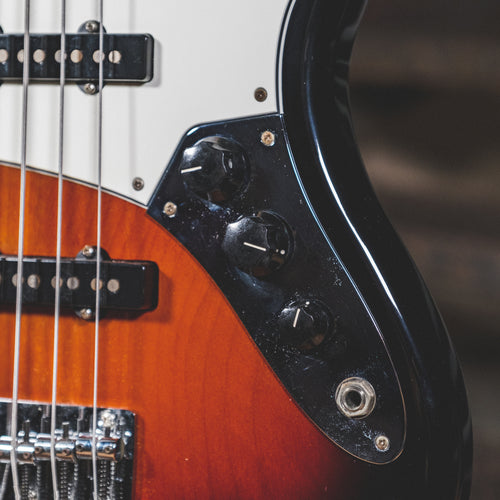 Fender 2020 Player V Jazz Bass, 3 Tone Sunburst - Used